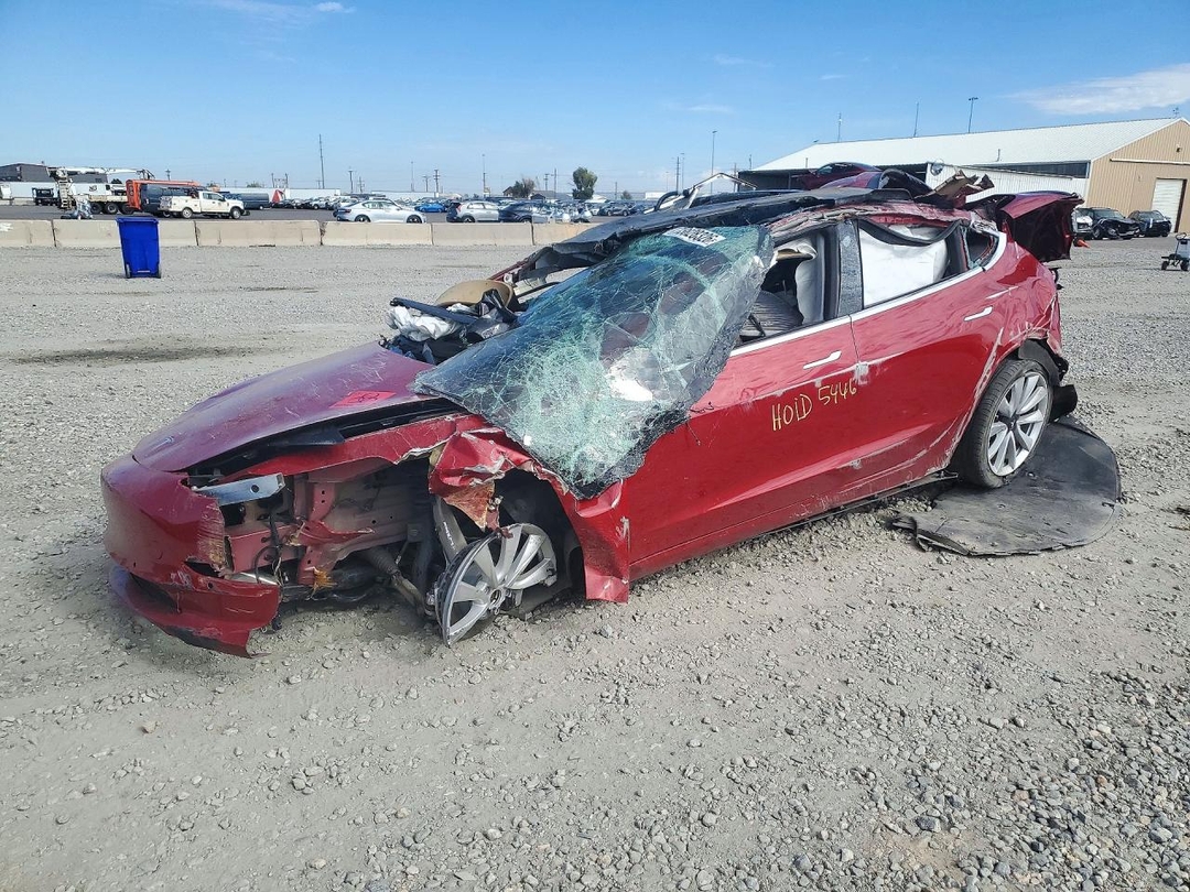 Vista de 2018 TESLA MODEL 3, ángulo 1