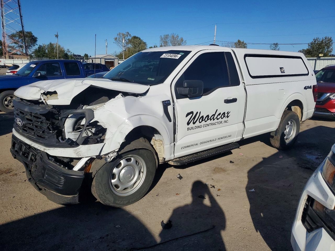 Vue de 2024 FORD F150 XL, angle 1