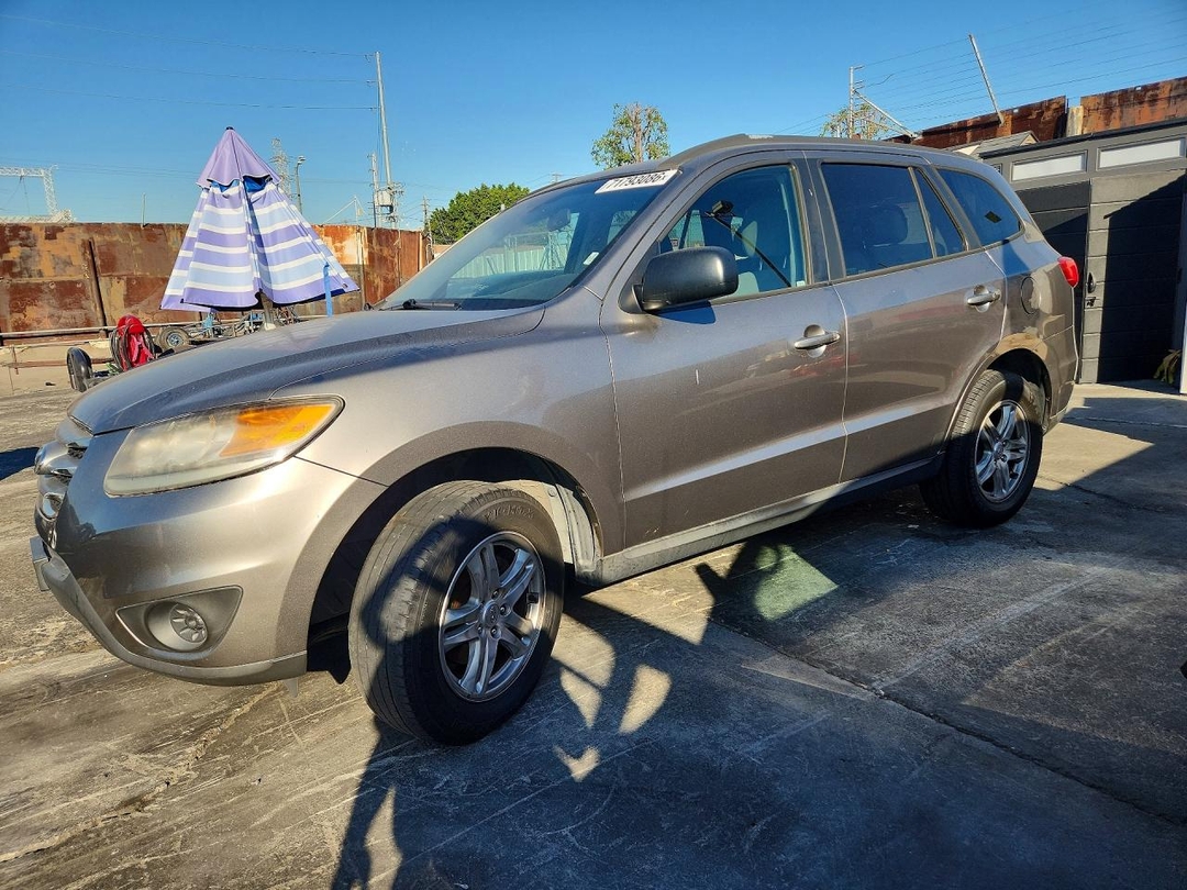 Vista de 2012 HYUNDAI SANTA FE GLS, ángulo 1
