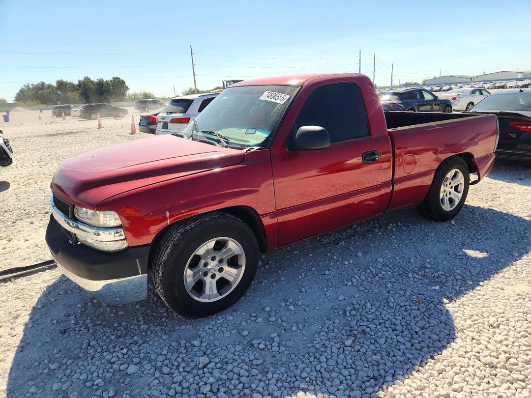 Vue de 2001 CHEVROLET SILVERADO K1500, angle 1