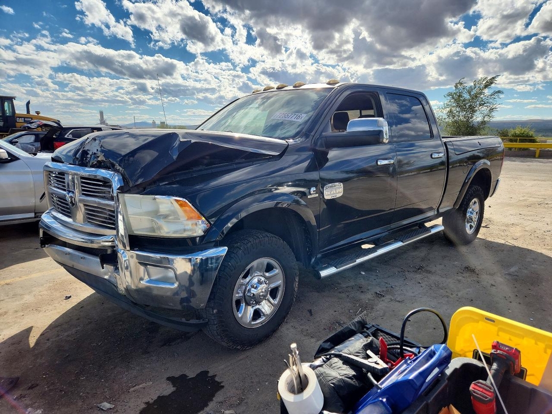 منظر 2012 DODGE RAM 2500 LONGHORN، زاوية 1