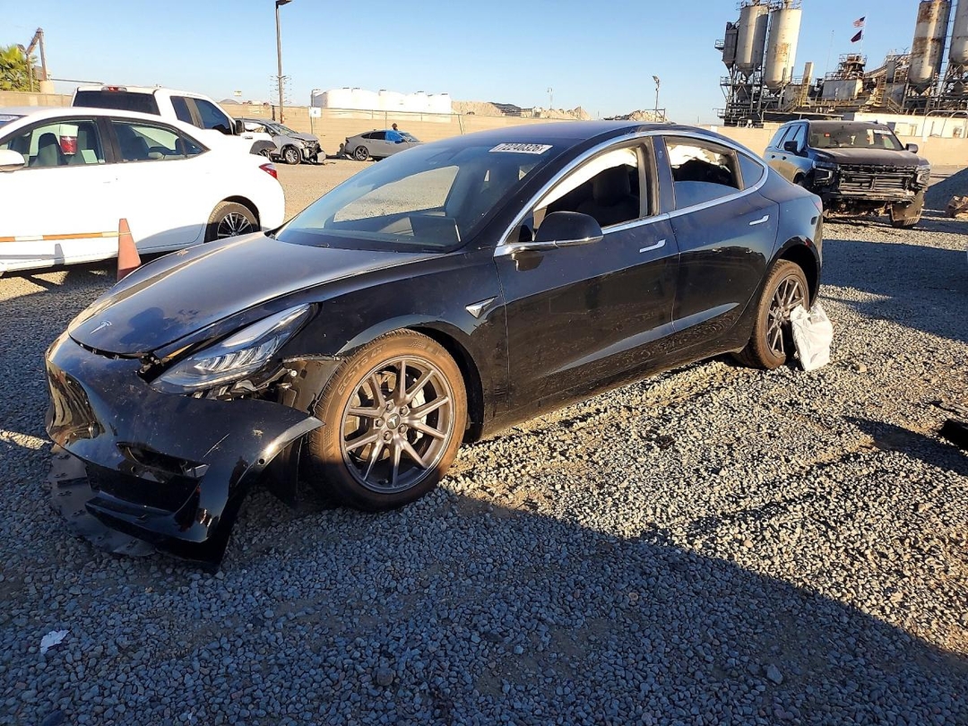 Vedere 2019 TESLA MODEL 3, unghi 1