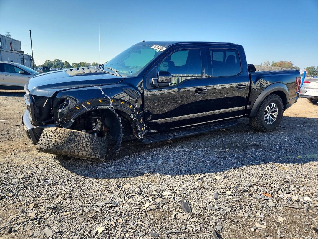 Vue de 2018 FORD F150 RAPTOR, angle 1