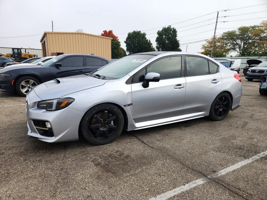 Vista de 2015 SUBARU WRX STI LIMITED, ángulo 1