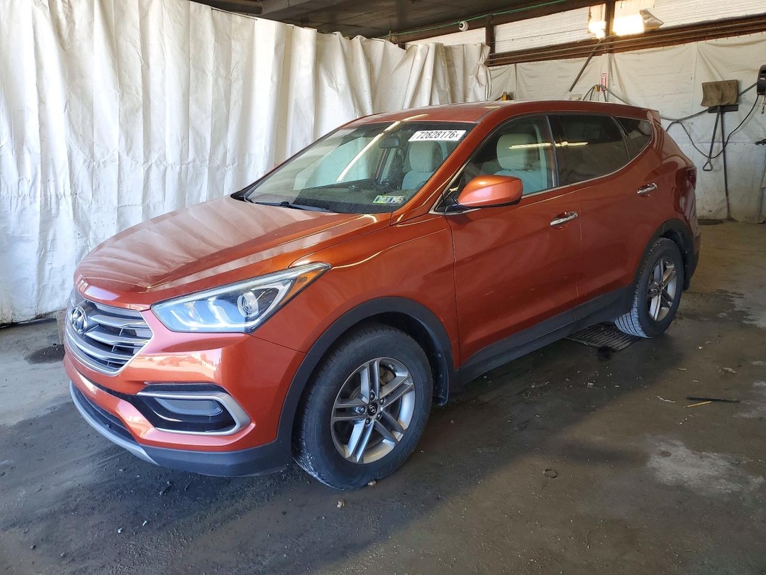 Вид 2017 HYUNDAI SANTA FE SPORT 2.4L, угол 1