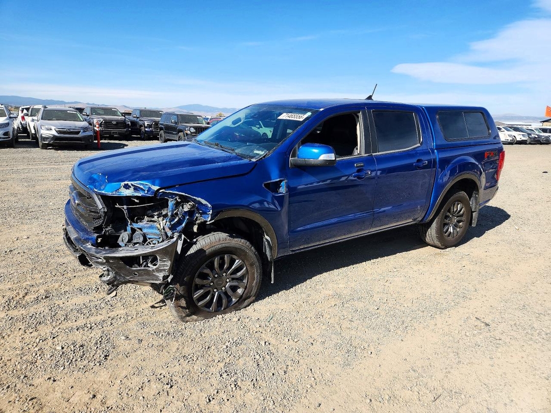 Вид 2020 FORD RANGER XL, угол 1