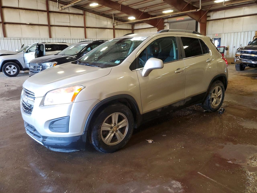 Vista de 2016 CHEVROLET TRAX 1LT, ángulo 1