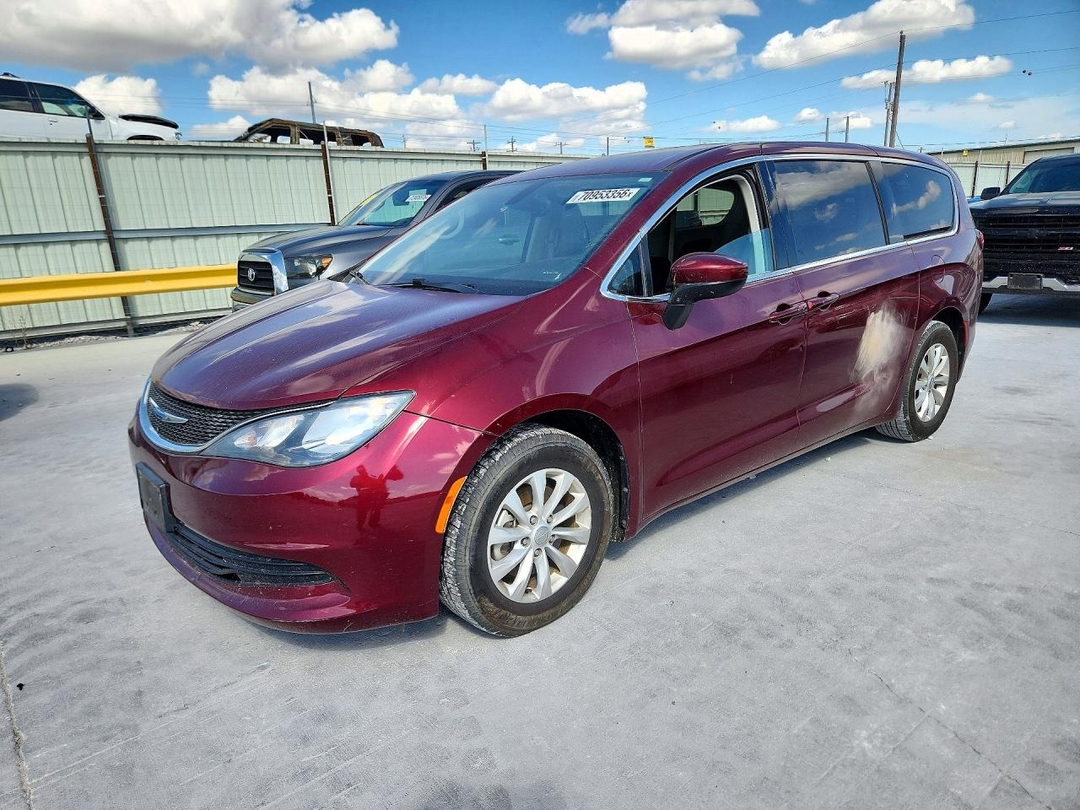 منظر 2017 CHRYSLER PACIFICA TOURING، زاوية 1