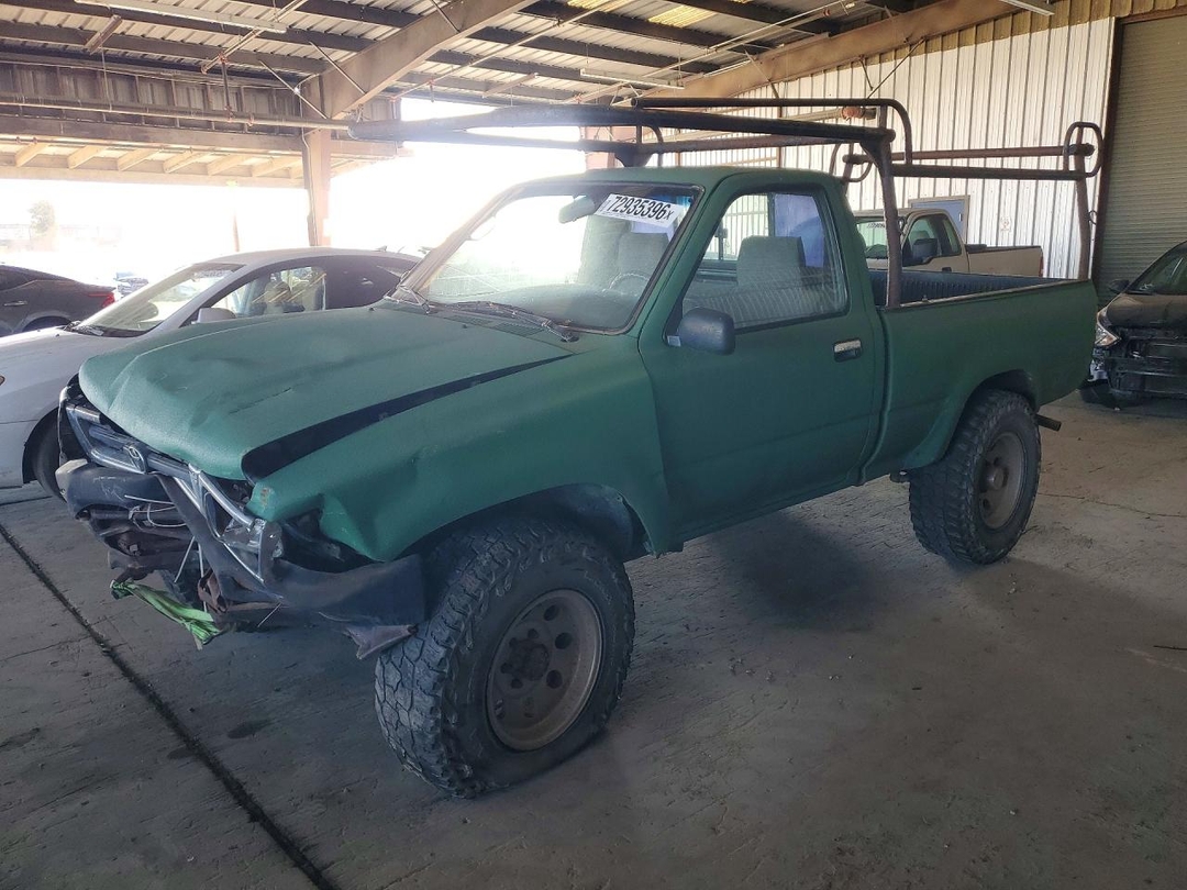 Vue de 1993 TOYOTA PICKUP 1/2 TON SHORT WHEELBASE DX, angle 1