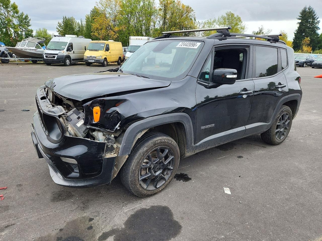 منظر 2020 JEEP RENEGADE LATITUDE، زاوية 1