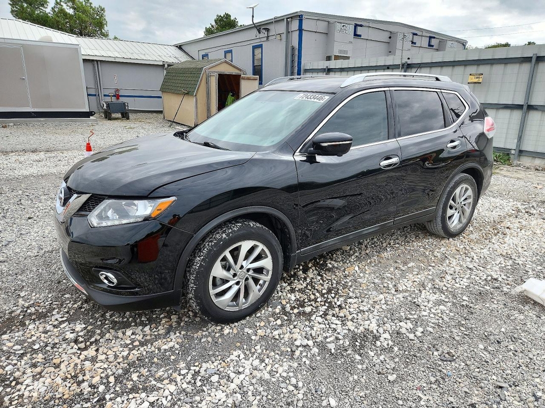 Vue de 2014 NISSAN ROGUE SL, angle 1