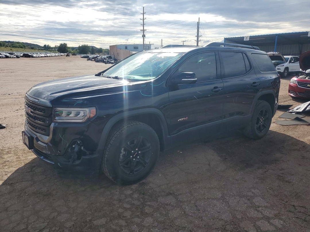 Vista de 2022 GMC ACADIA AT4, ángulo 1