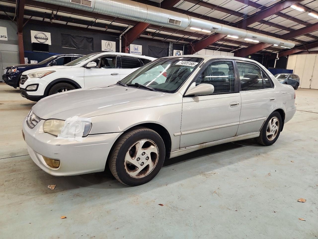 Вид 2001 TOYOTA COROLLA S, угол 1
