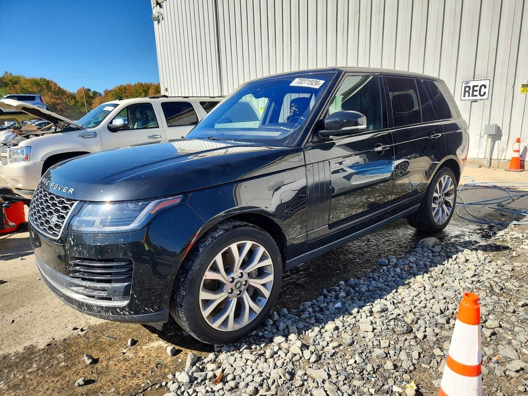 Вид 2019 LAND ROVER RANGE ROVER HSE, угол 1