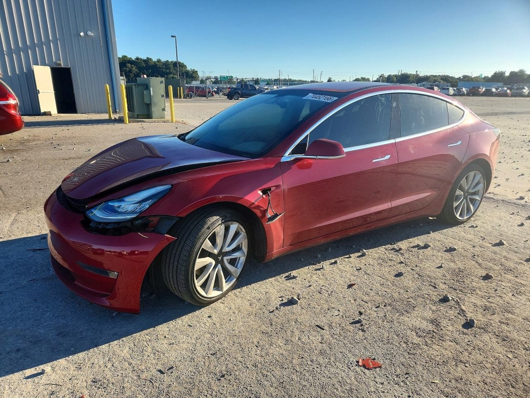 Vedere 2018 TESLA MODEL 3, unghi 1