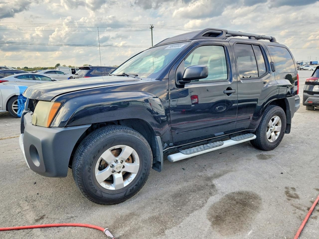 Вид 2009 NISSAN XTERRA X, угол 1