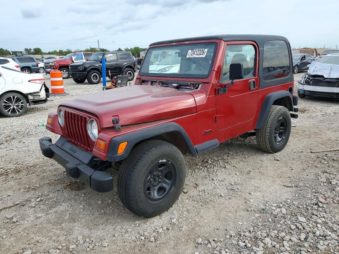 Vista de 1998 JEEP WRANGLER / TJ SE, ángulo 1