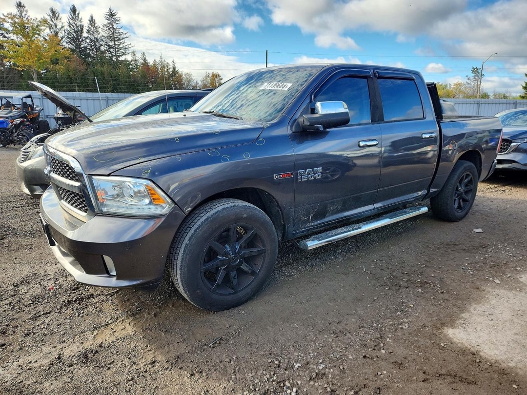 منظر 2015 RAM 1500 LONGHORN، زاوية 1