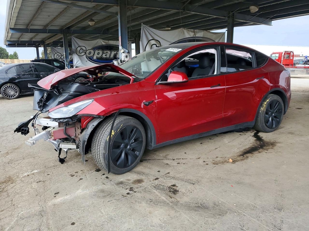 منظر 2025 TESLA MODEL Y، زاوية 1