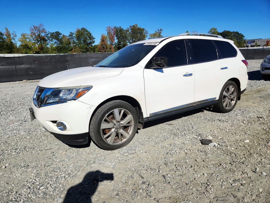 Vedere 2014 NISSAN PATHFINDER S, unghi 1