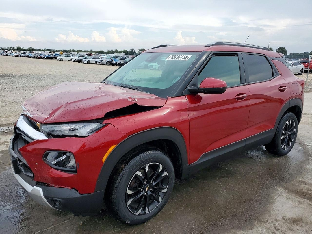 Vista de 2021 CHEVROLET TRAILBLAZER LT, ángulo 1