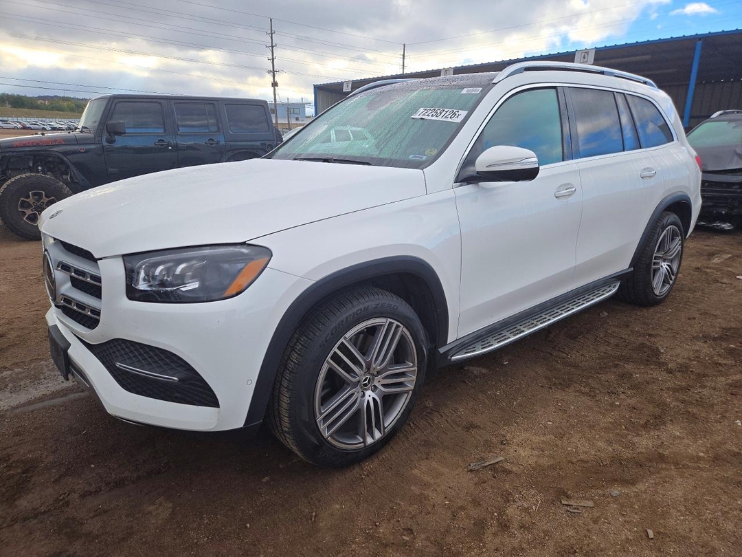 Vue de 2022 MERCEDES-BENZ GLS 450 4MATIC, angle 1