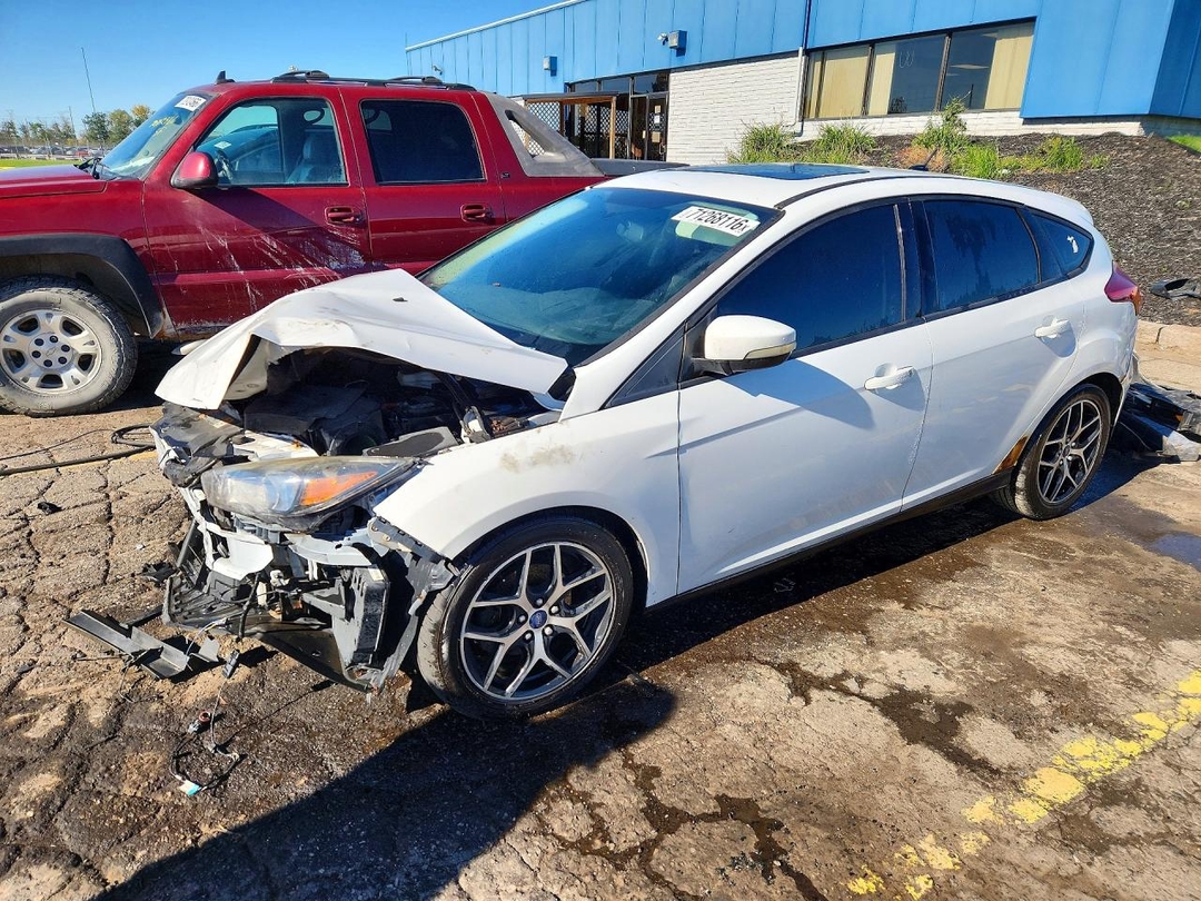 Vue de 2018 FORD FOCUS SEL, angle 1