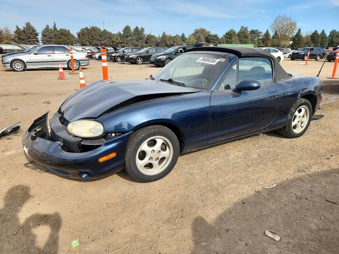 Vedere 1999 MAZDA MX-5 MIATA, unghi 1