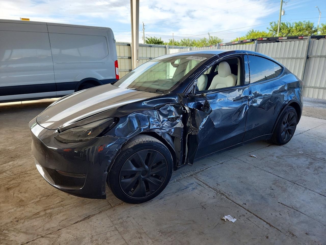 منظر 2025 TESLA MODEL Y، زاوية 1