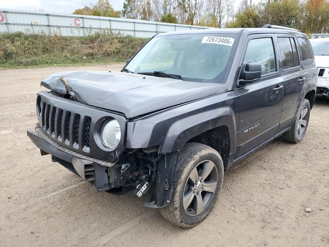 Вид 2016 JEEP PATRIOT LATITUDE, угол 1