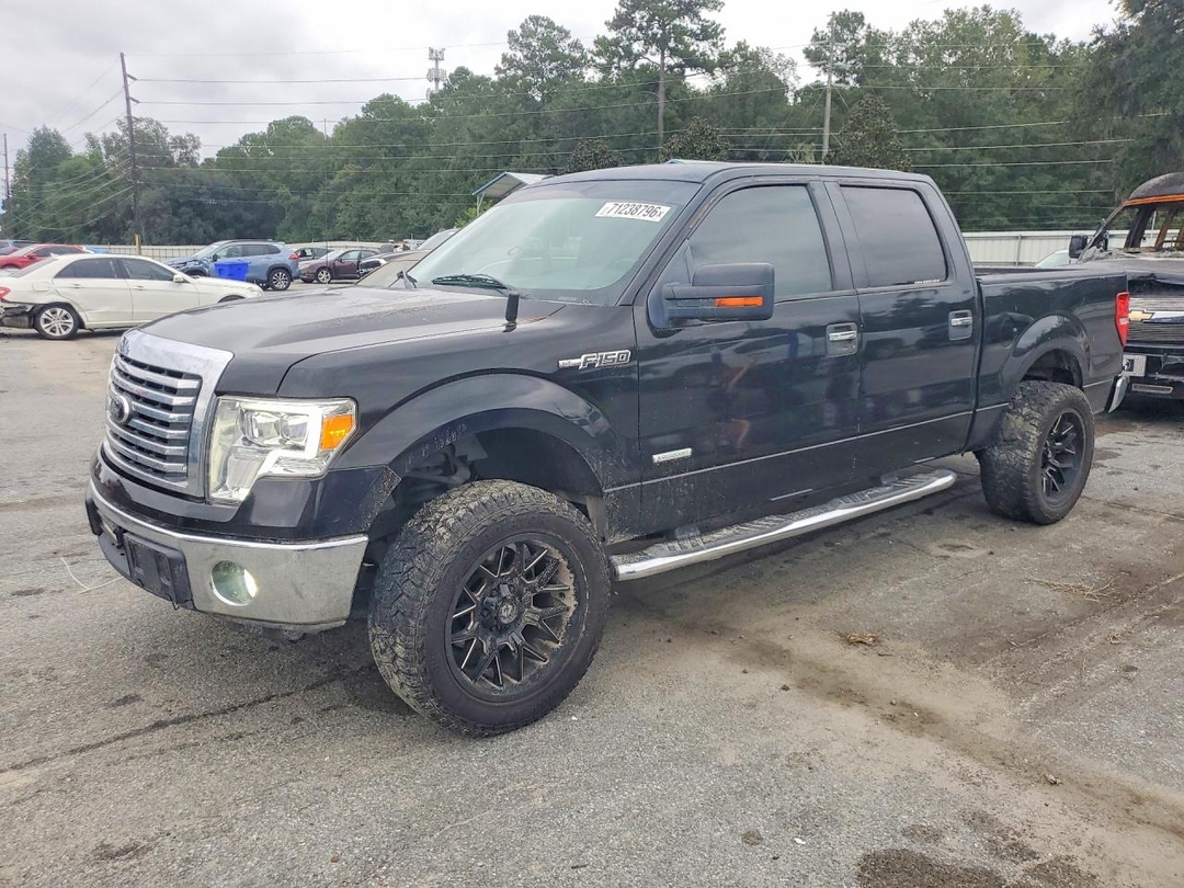 Вид 2012 FORD F150 SUPERCREW, угол 1