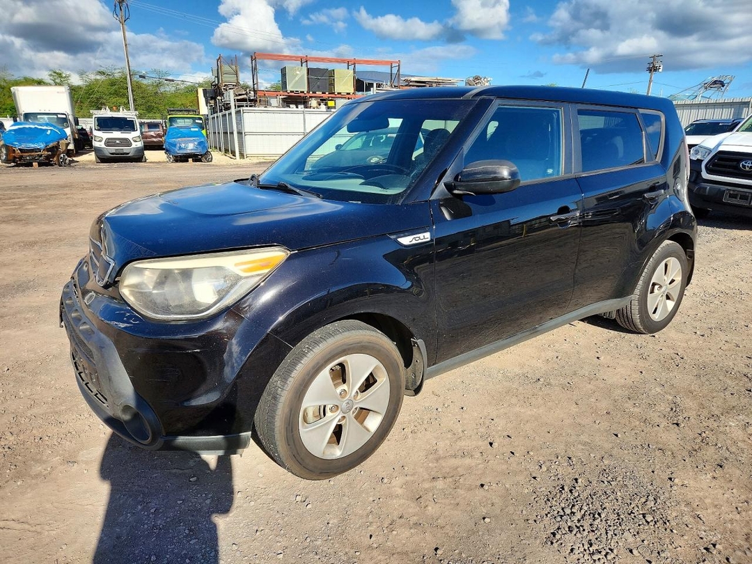 Vedere 2015 KIA SOUL BASE, unghi 1