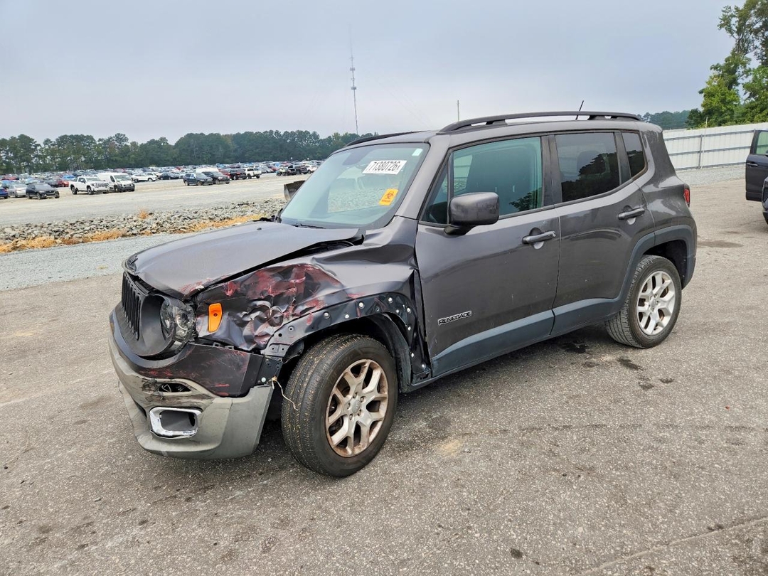 Vista de 2017 JEEP RENEGADE LATITUDE, ángulo 1