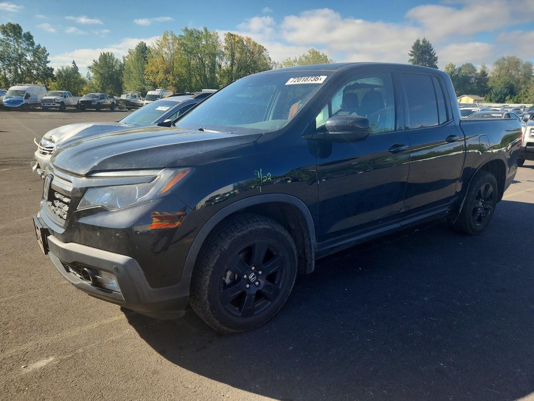 Vedere 2017 HONDA RIDGELINE BLACK EDITION, unghi 1