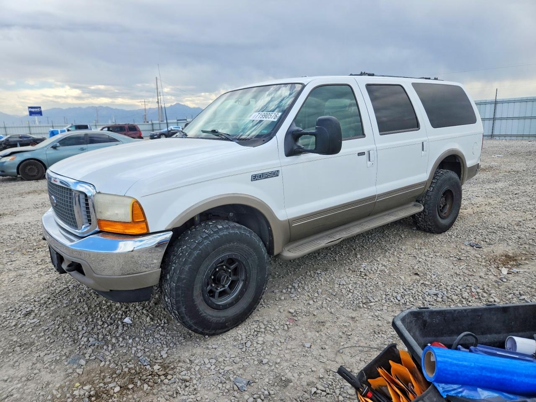 Vue de 2000 FORD EXCURSION LIMITED, angle 1