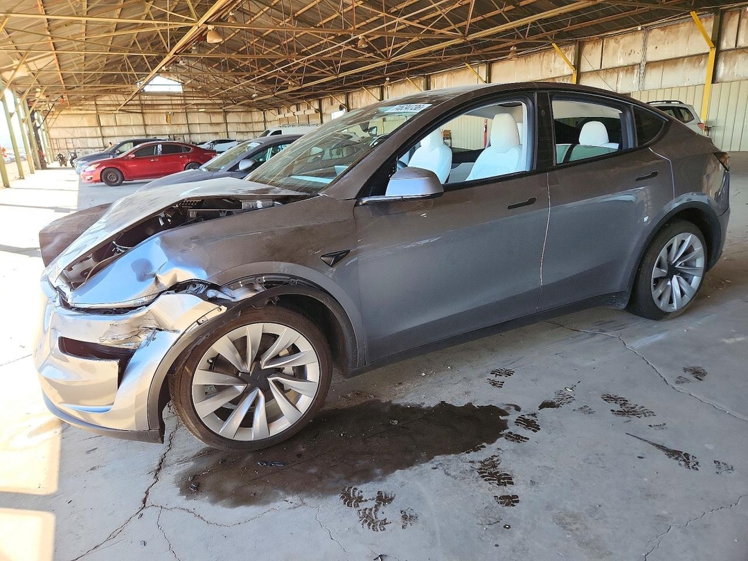 2026 TESLA MODEL Y view, angle 1
