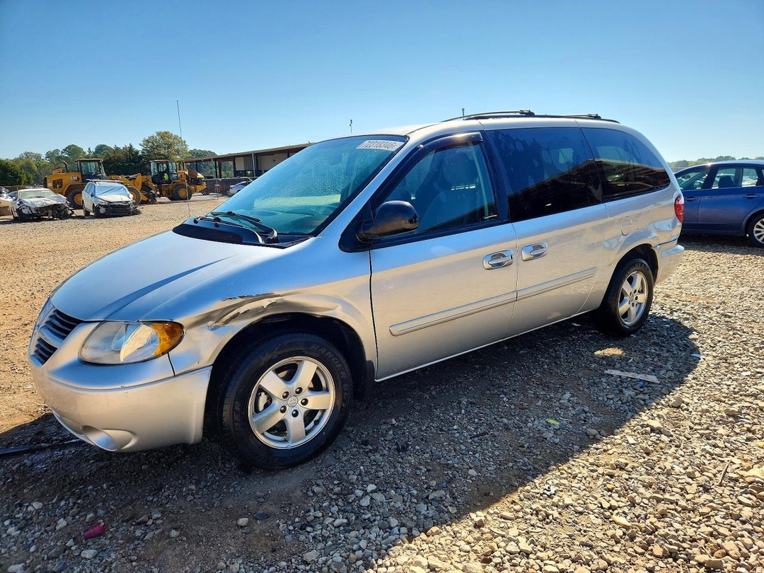 Вид 2007 DODGE GRAND CARAVAN SXT, угол 1