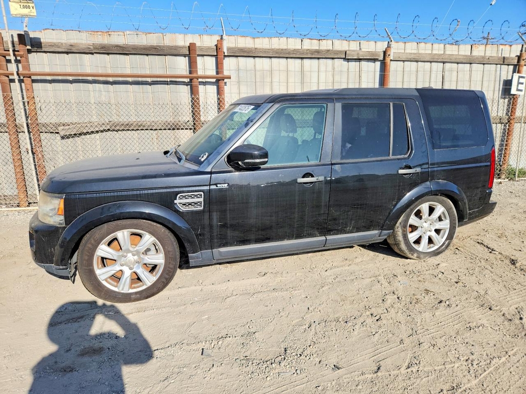 Vue de 2014 LAND ROVER LR4 HSE, angle 1