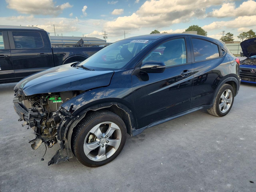 Вид 2017 HONDA HR-V EX, угол 1