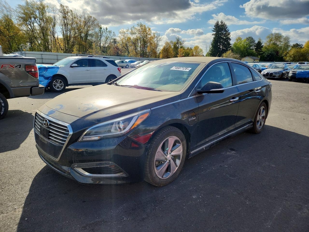 Vue de 2017 HYUNDAI SONATA PLUG-IN HYBRID LIMITED, angle 1