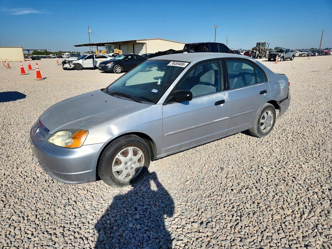 Vue de 2001 HONDA CIVIC LX, angle 1
