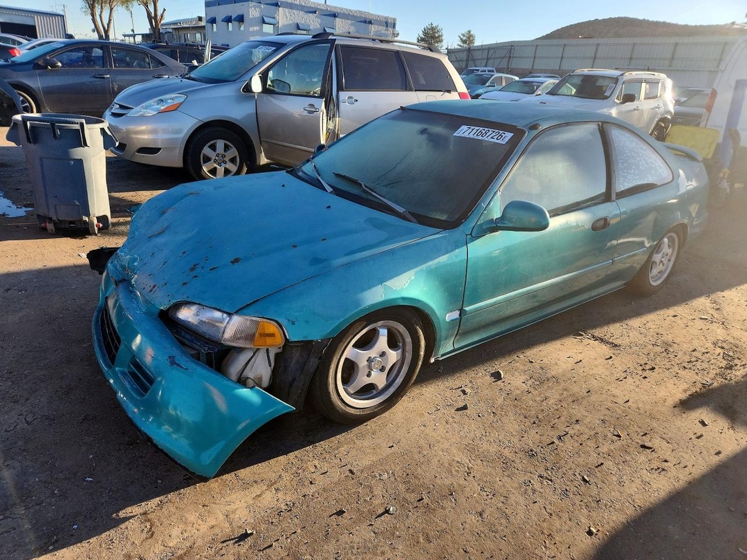منظر 1994 HONDA CIVIC DX، زاوية 1