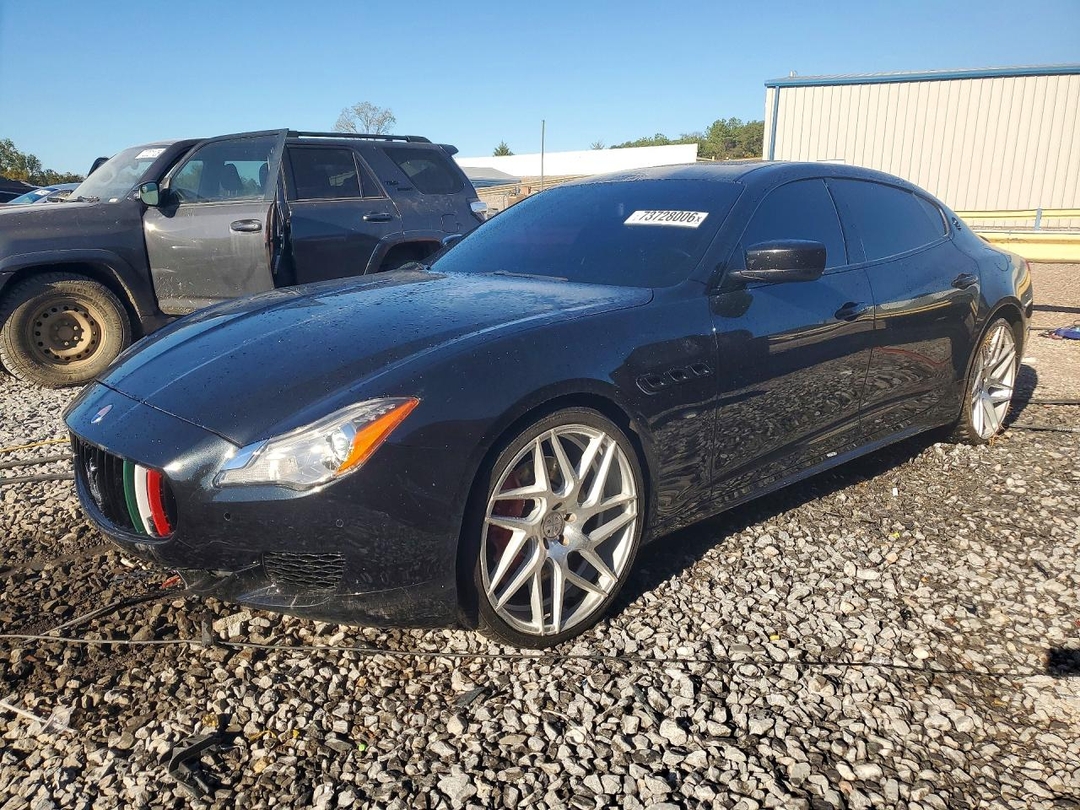 Vedere 2016 MASERATI QUATTROPORTE GTS, unghi 1