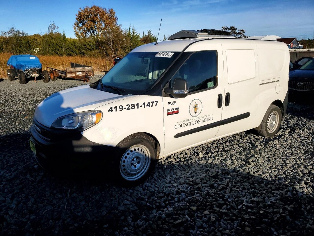 Vue de 2020 RAM PROMASTER CITY, angle 1