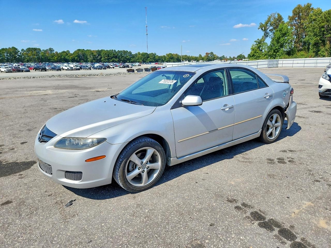 Vue de 2008 MAZDA 6 I, angle 1