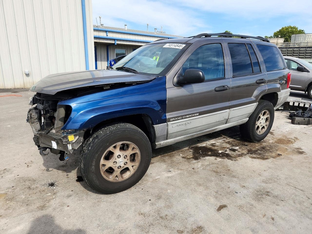 Vue de 2000 JEEP GRAND CHEROKEE LAREDO, angle 1