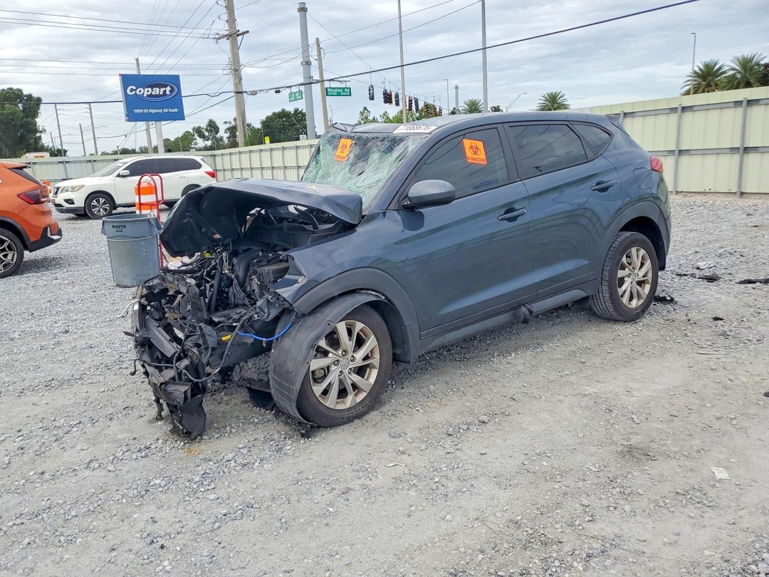 Vista de 2021 HYUNDAI TUCSON SE, ángulo 1