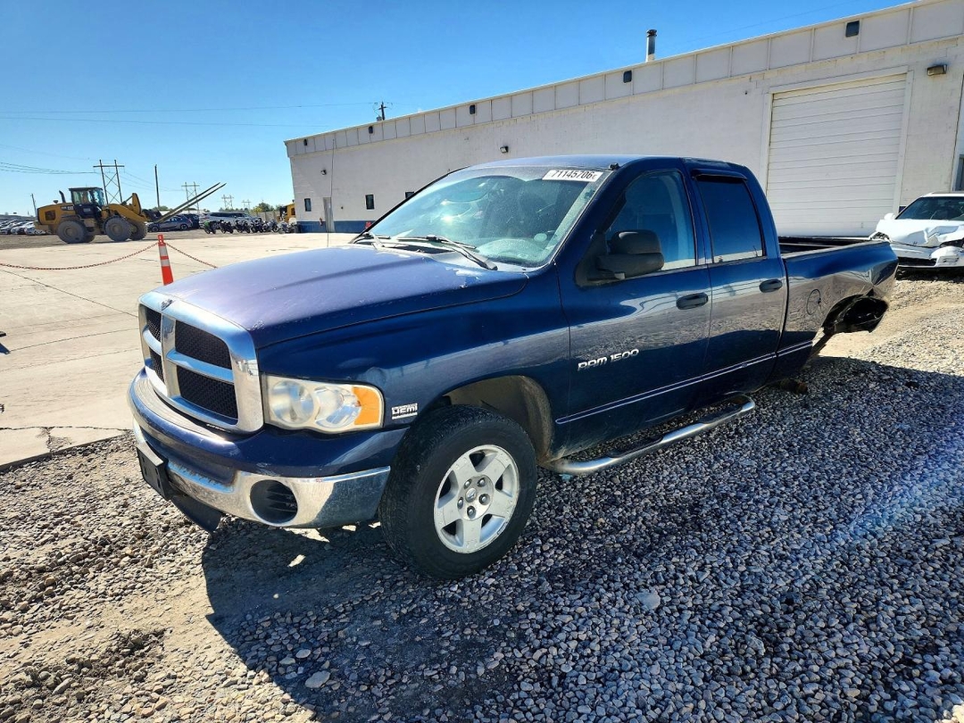 Vue de 2005 DODGE RAM 1500 ST, angle 1