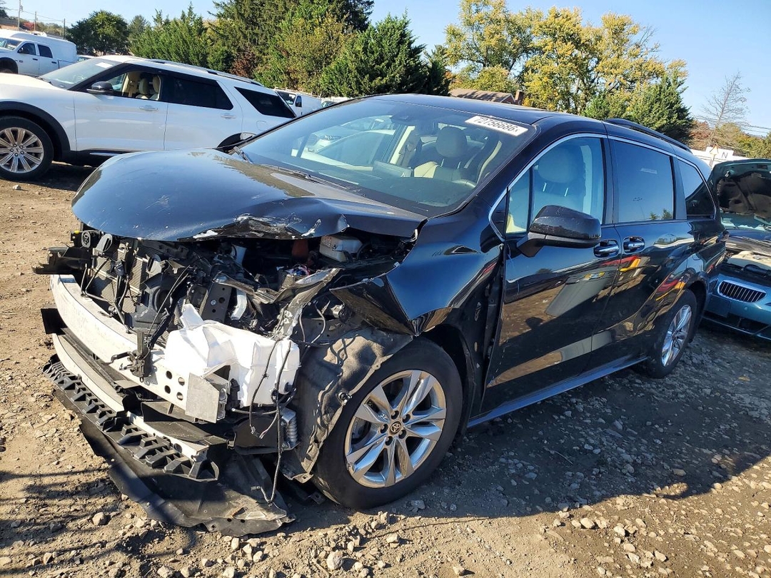 Vue de 2024 TOYOTA SIENNA XLE 7-PASSENGER, angle 1