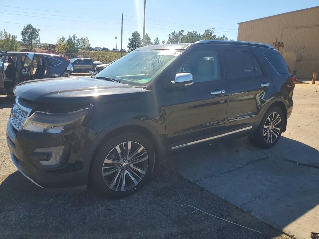 Vedere 2017 FORD EXPLORER PLATINUM, unghi 1